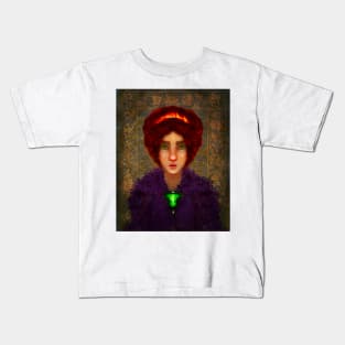 Snake Goddess Painting Kids T-Shirt